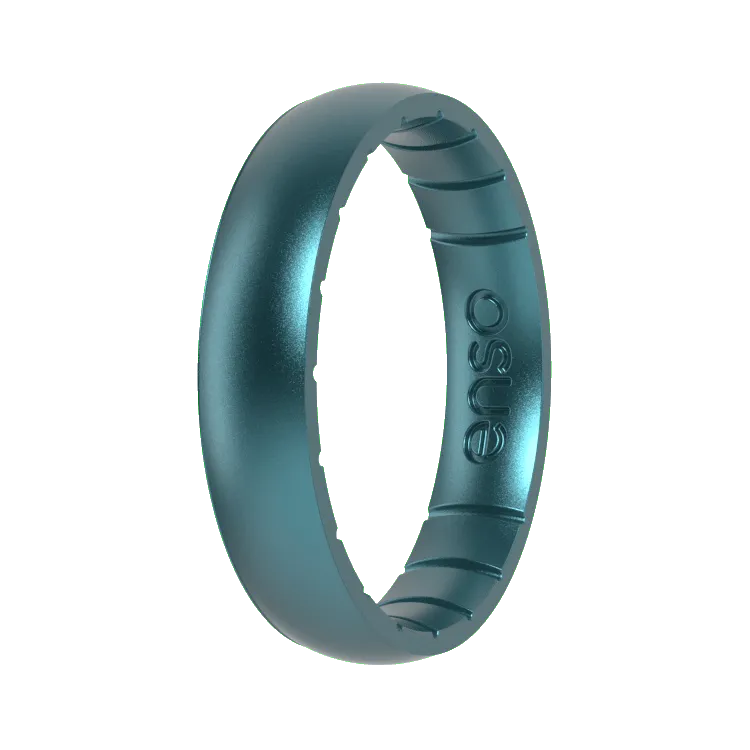 Thin Birthstone Ring - Alexandrite