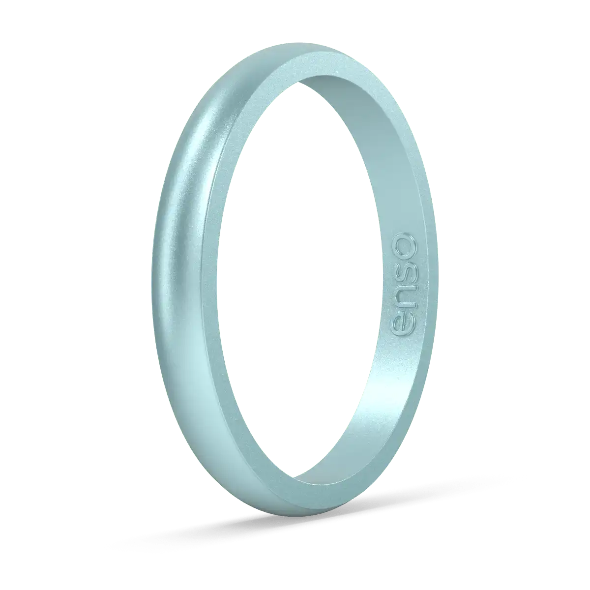 Halo Birthstone Ring - Aquamarine