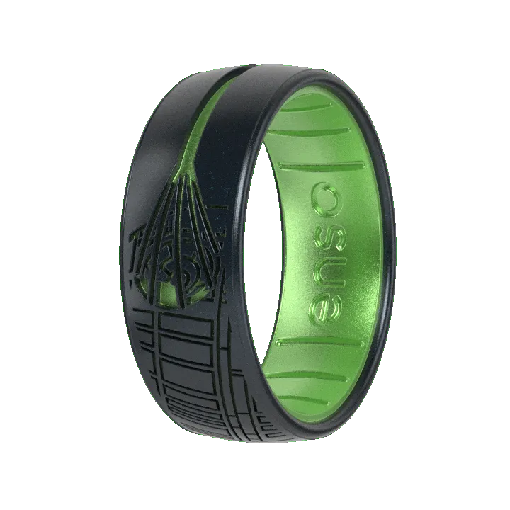 Death Star™ Star Wars™ Ring - Black Pearl