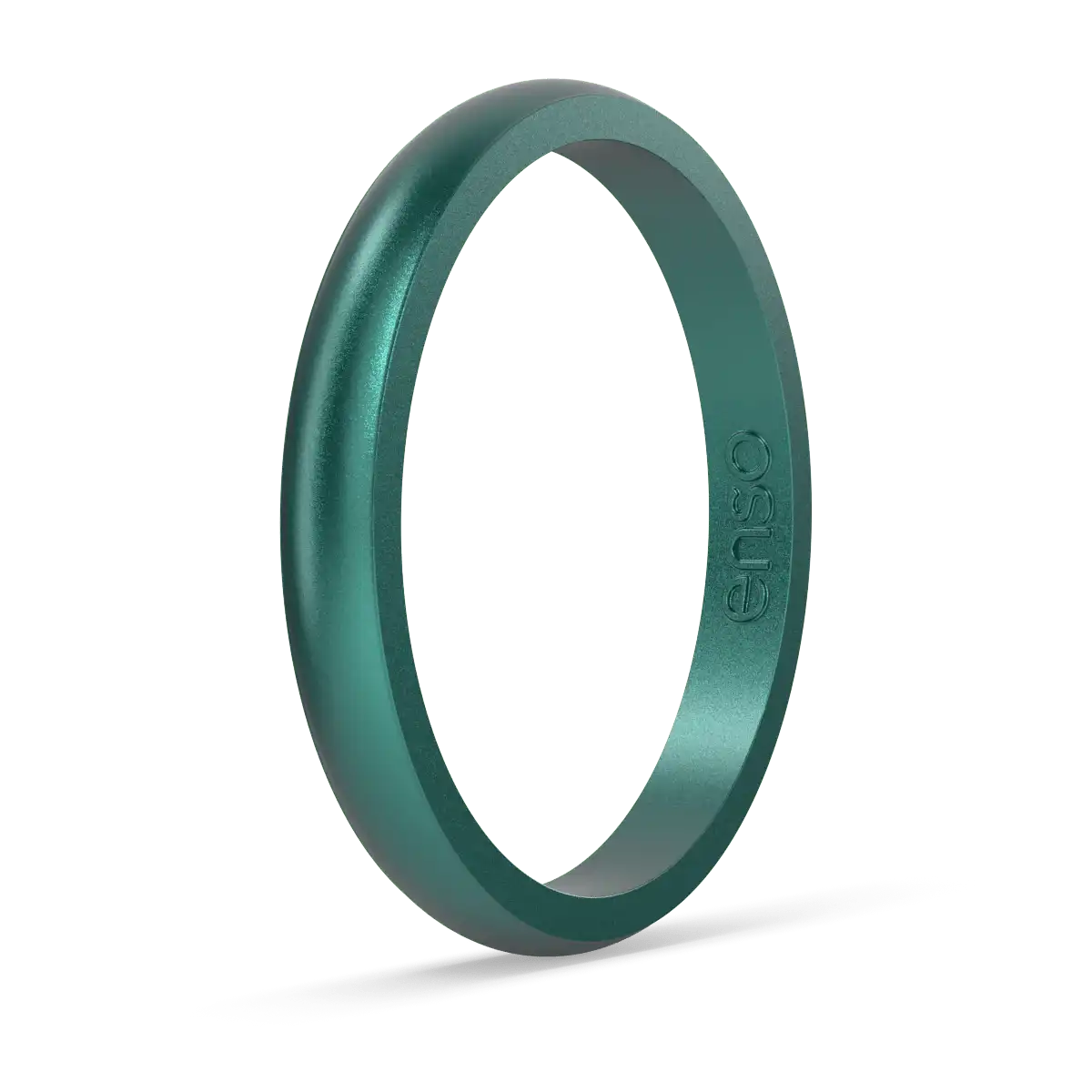 Halo Birthstone Ring - Emerald
