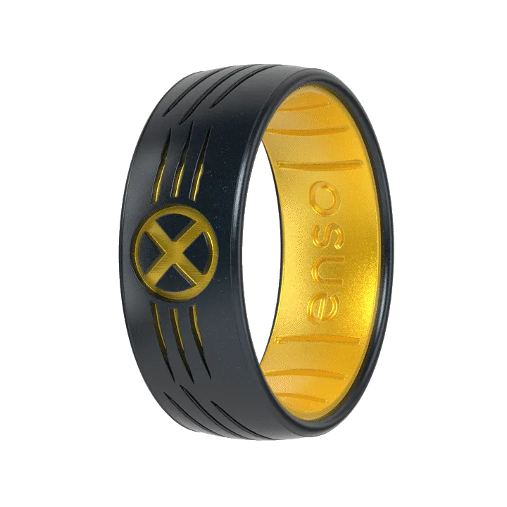 Wolverine Marvel Ring - Black Pearl
