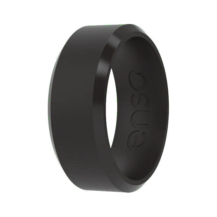 Bevel Ring - Coffee Bean