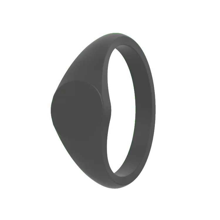 Small Signet Ring - Slate