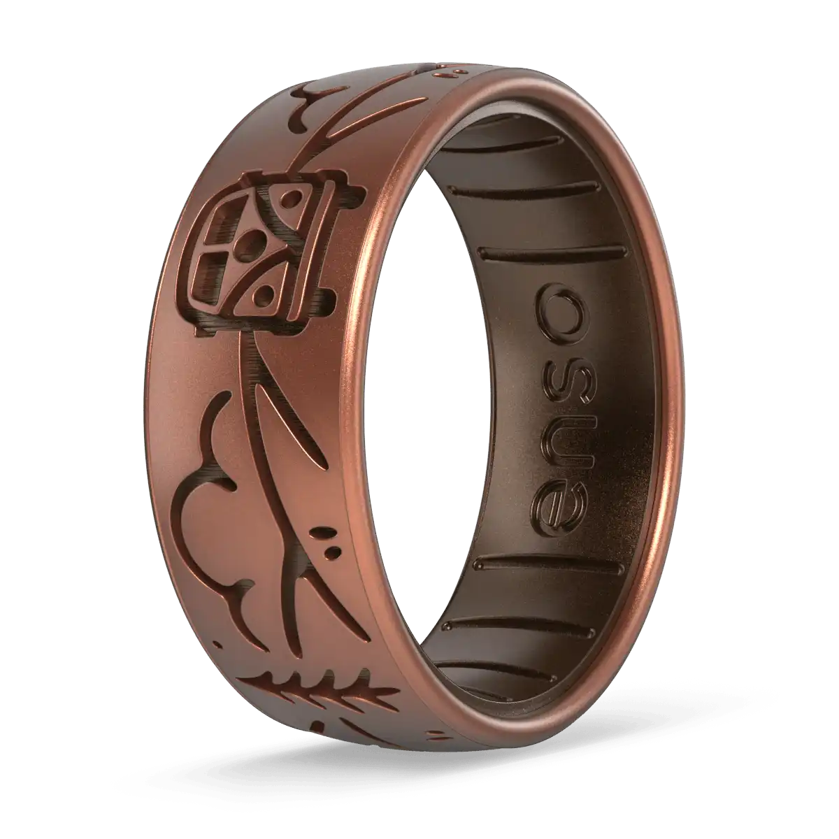 Horizon Bound by Liam Ashurst Ring - Rustic Copper