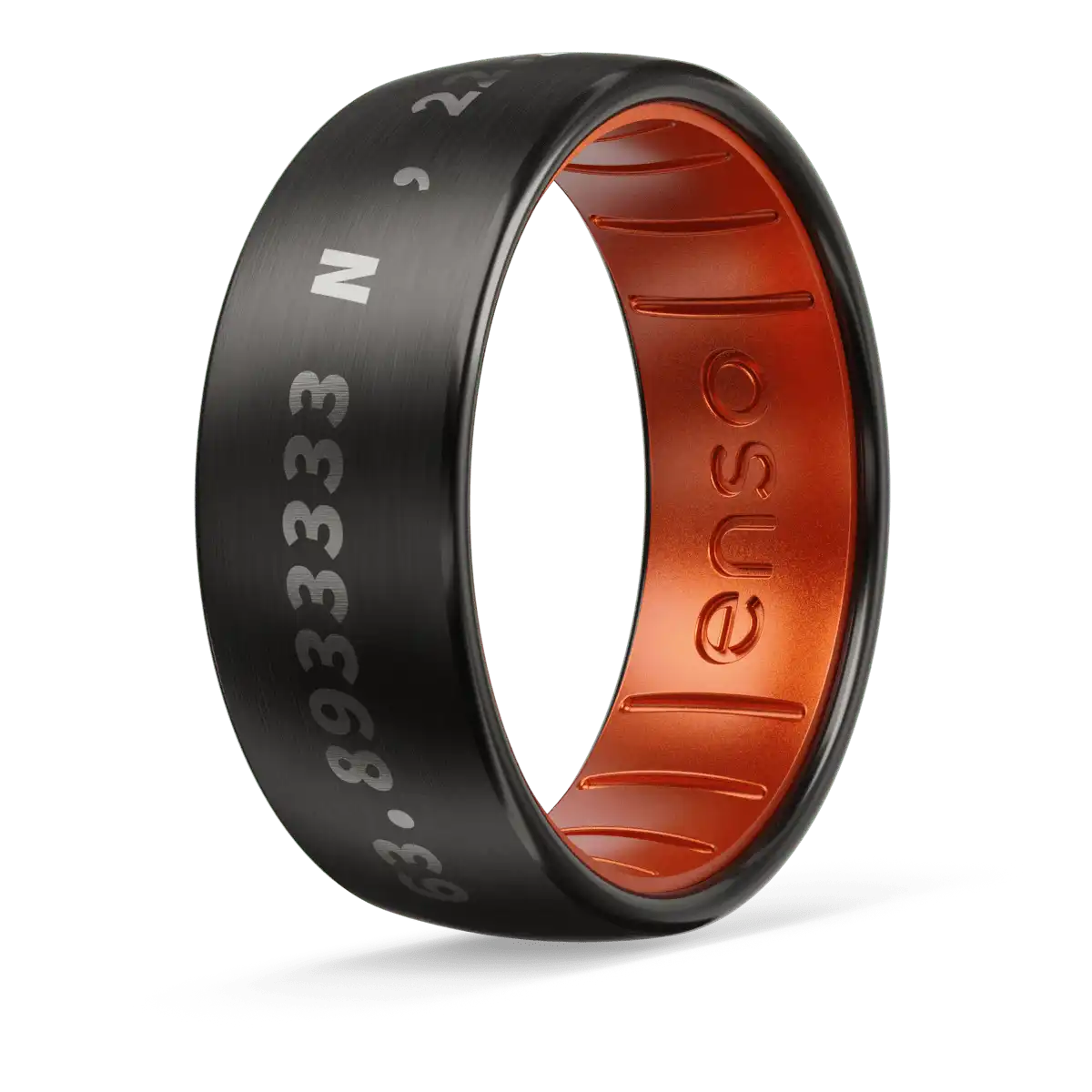 Magma Chris Burkard Metal Hybrid Ring - Black Zirconium
