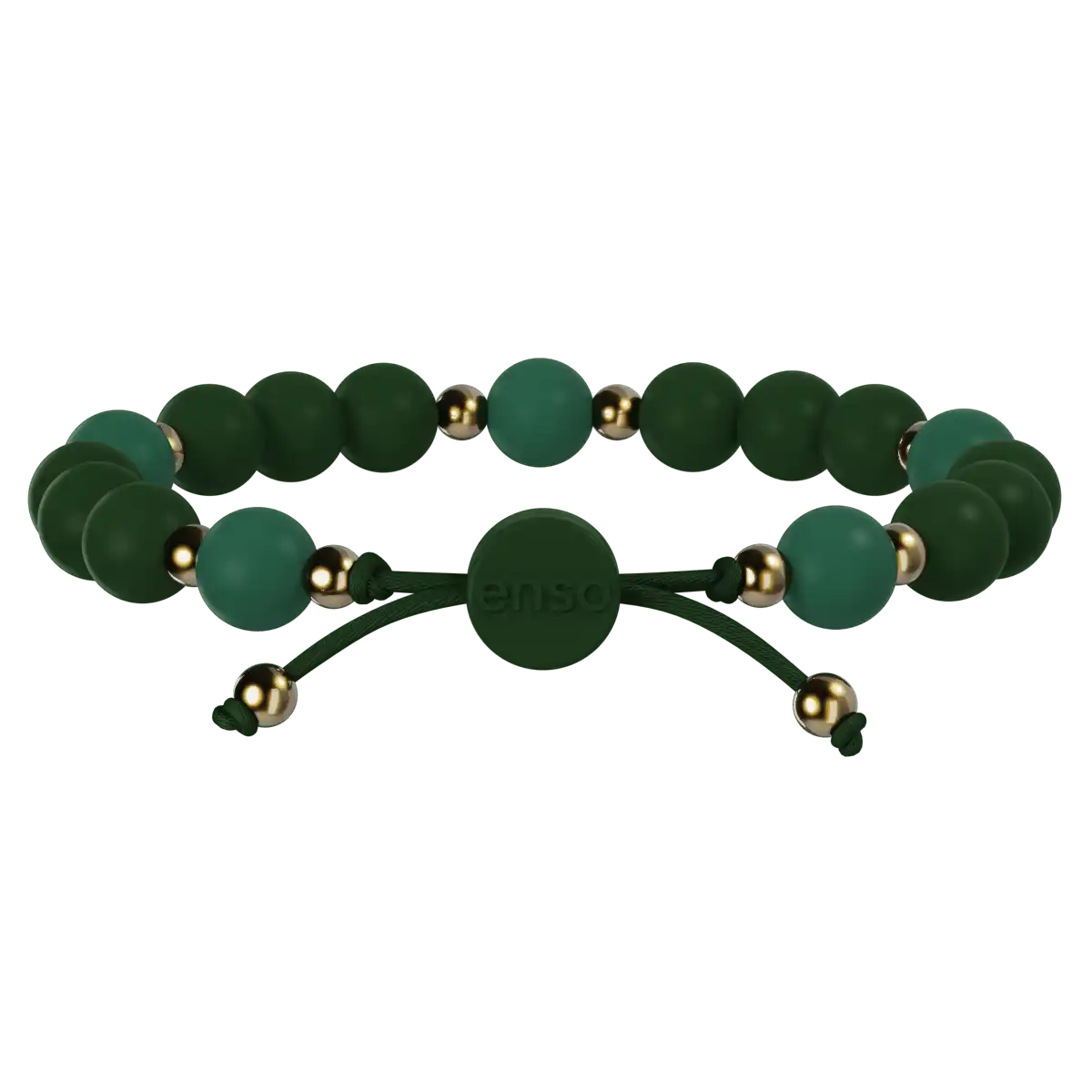 Slider Bracelet - Cypress & Gold