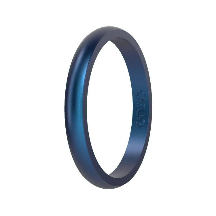 Halo Elements Ring - Cobalt