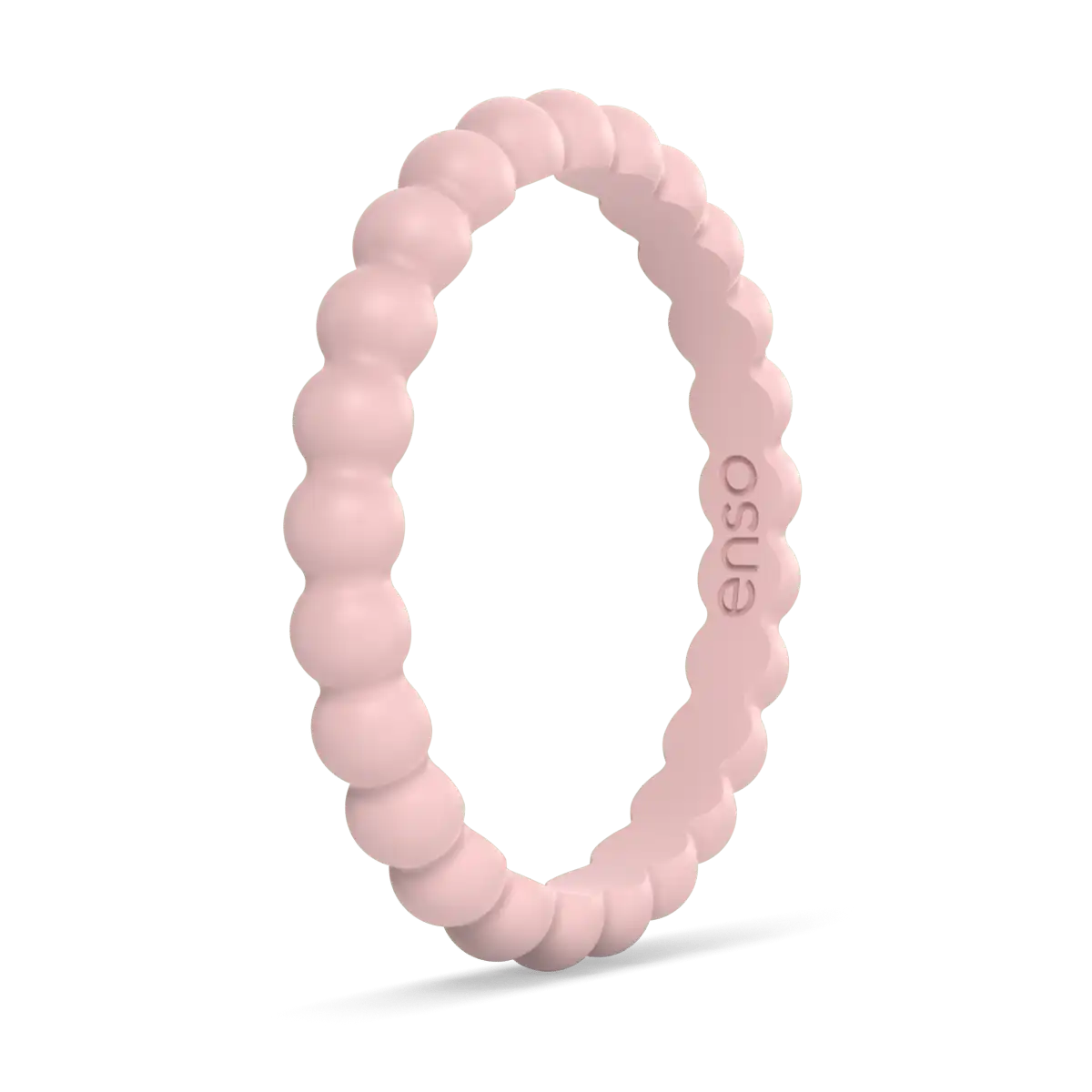 Beaded Ring - Pink Sand