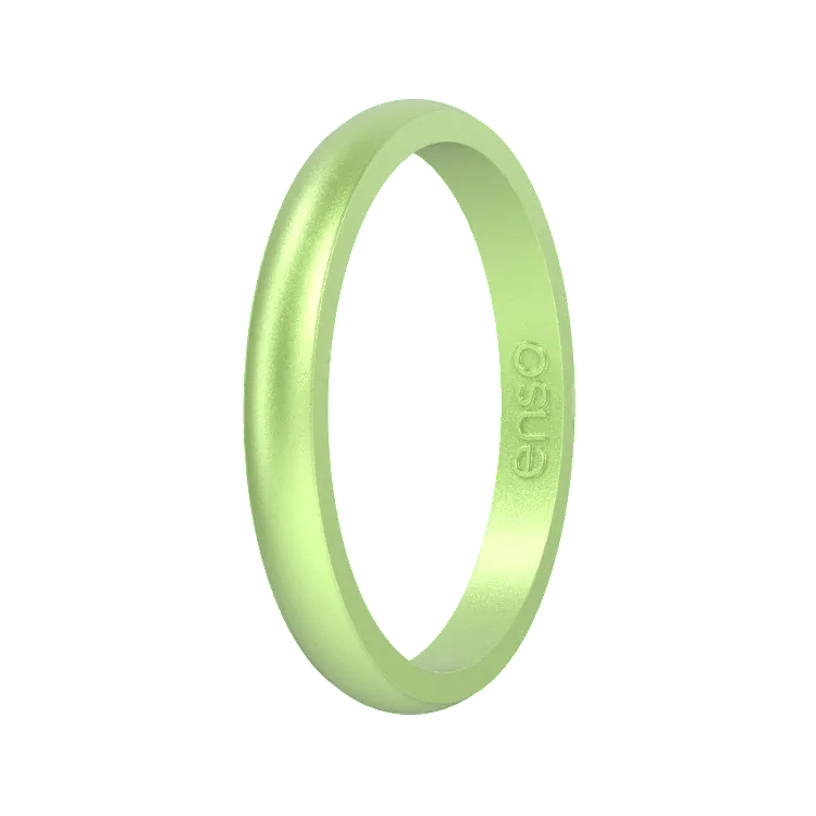 Halo Birthstone Ring - Peridot