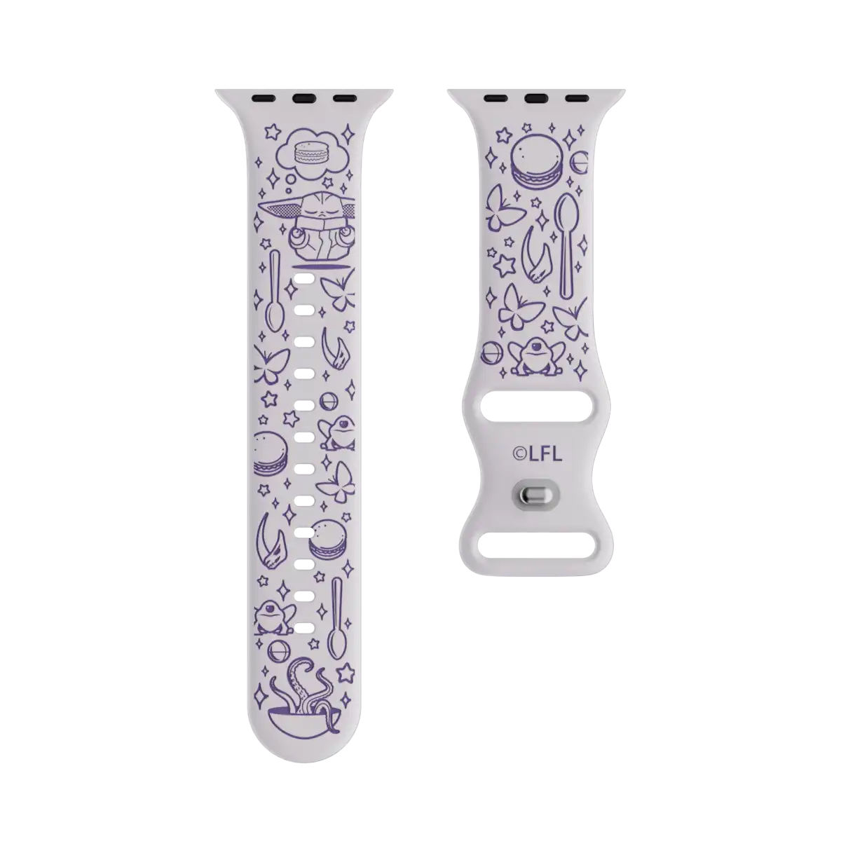 Star Wars™ Silicone Sport Apple Watch Band - Grogu's Extravaganza