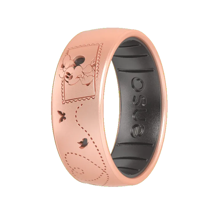 A Message From Minnie Mouse Disney Ring - Rose Gold