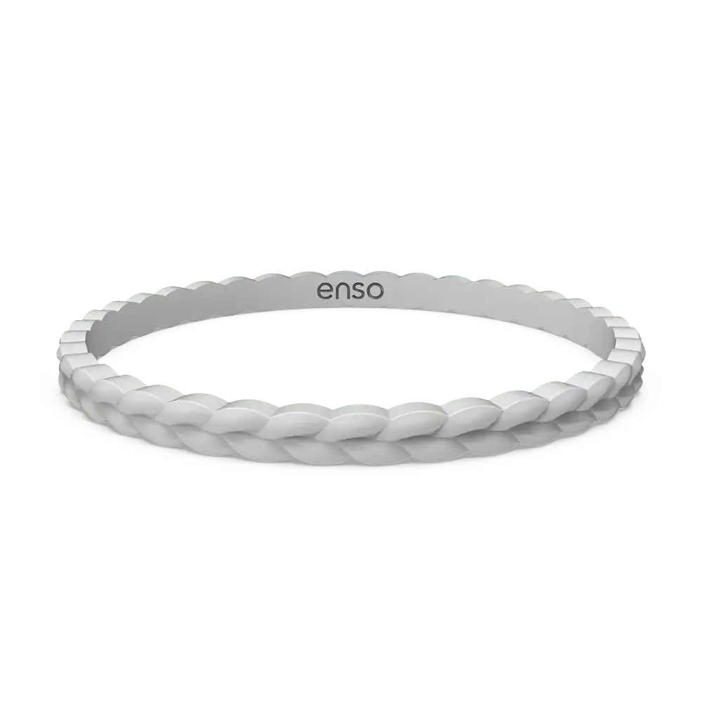 Weave Bracelet - Misty Gray