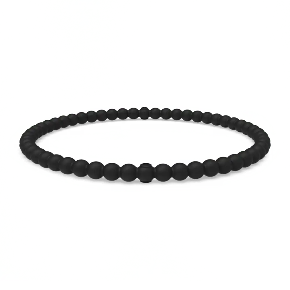 Beaded Bracelet - Obsidian