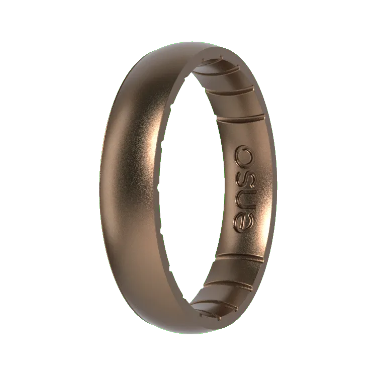 Thin Elements Ring - Bronze