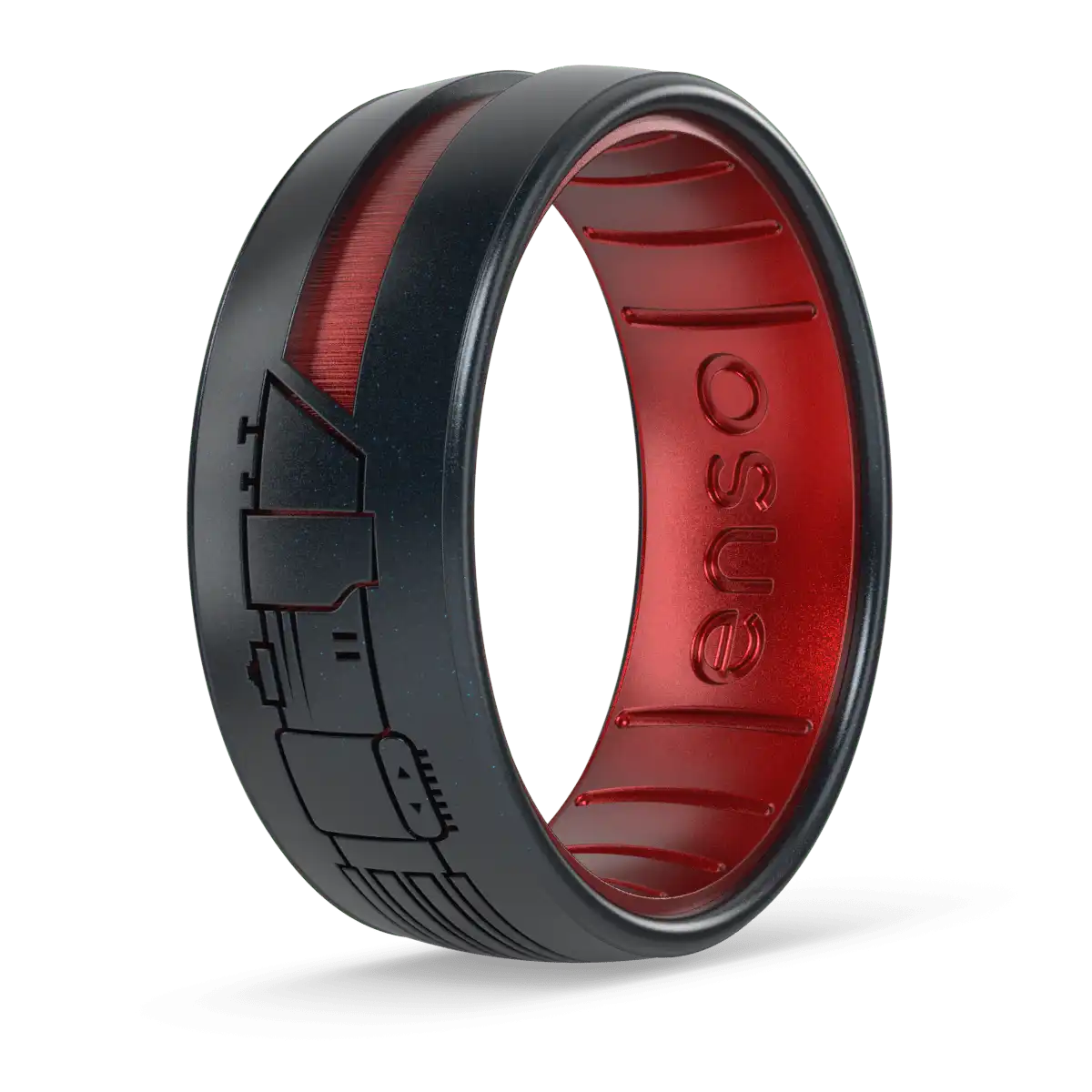 Darth Vader's™ Lightsaber™ Star Wars™ Ring - Black Pearl