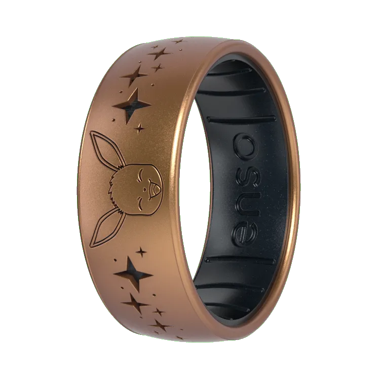 Eevee Pokémon Ring - Golden Brown
