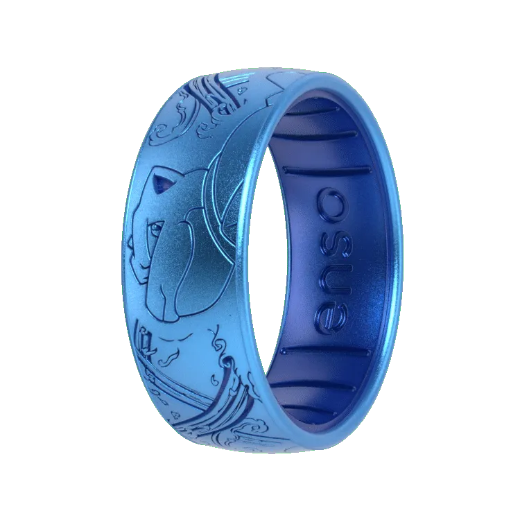 Evolve to Blastoise Pokémon Ring - Blue Topaz