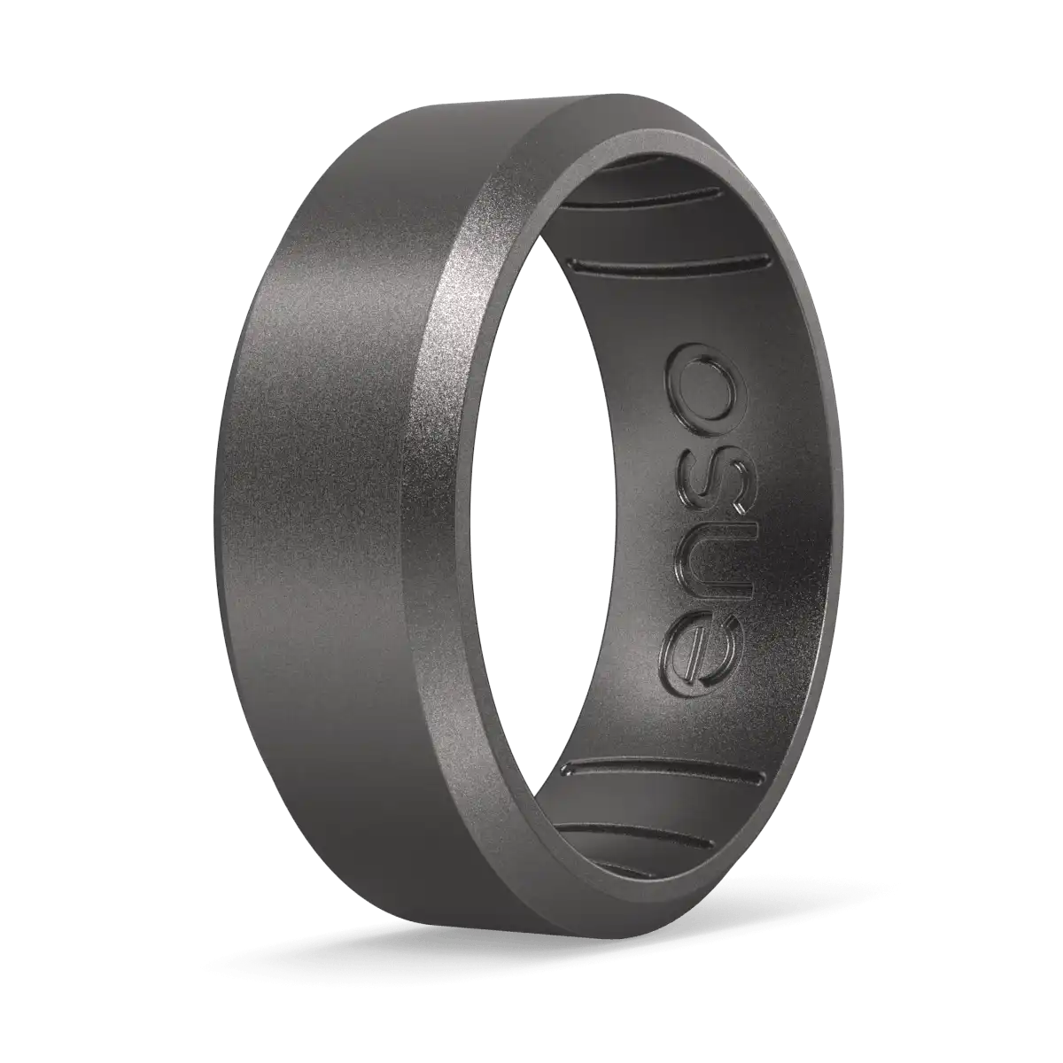 Elements Bevel Ring - Platinum
