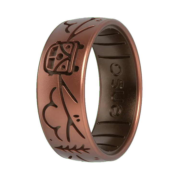 Horizon Bound by Liam Ashurst Ring - Rustic Copper