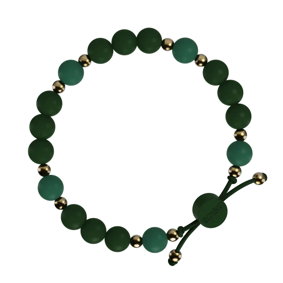 Slider Bracelet - Cypress & Gold
