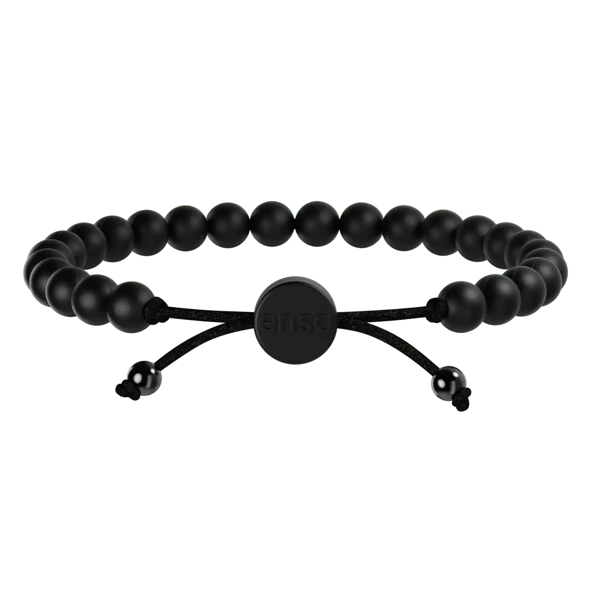 Slider Bracelet - Obsidian