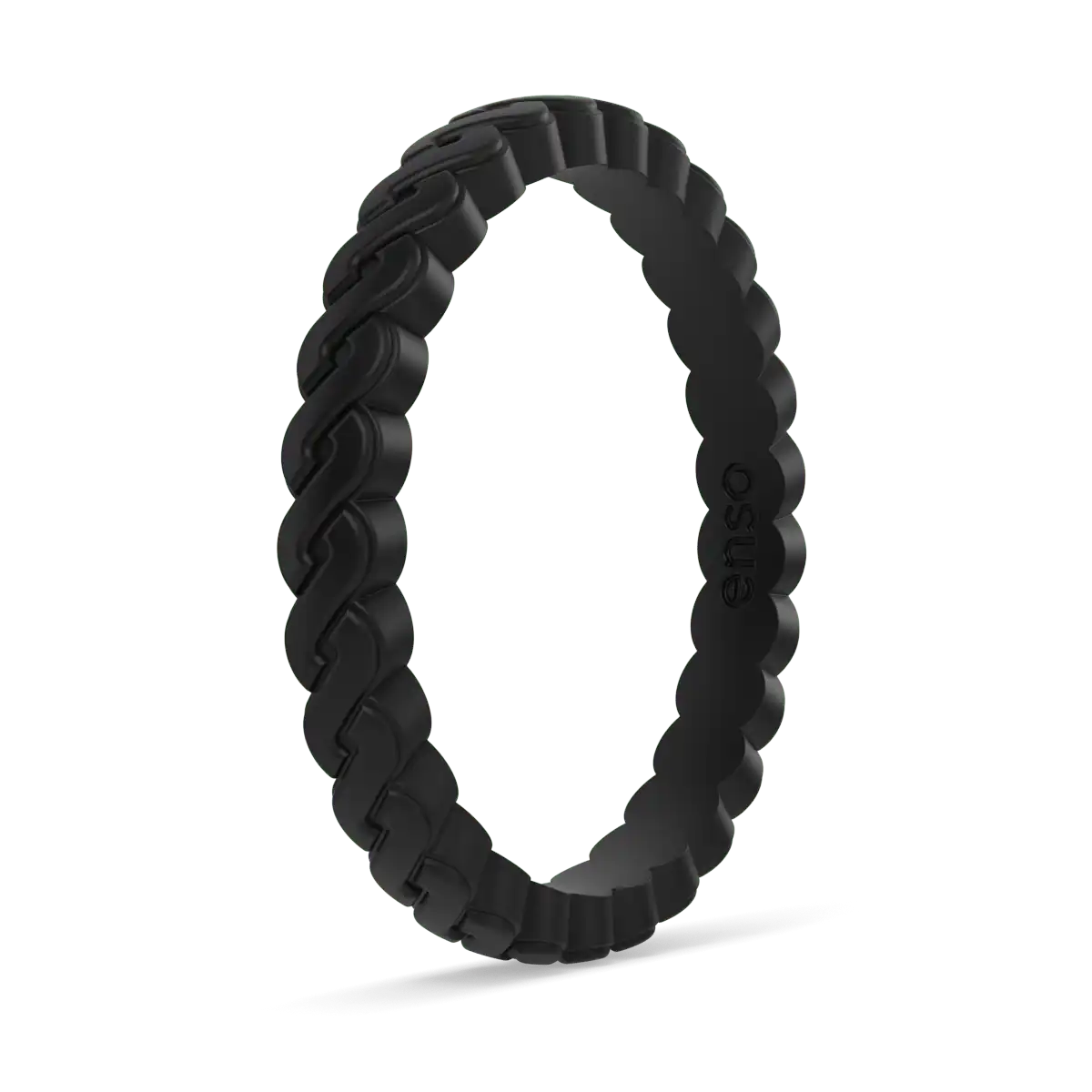 Chain Ring - Obsidian