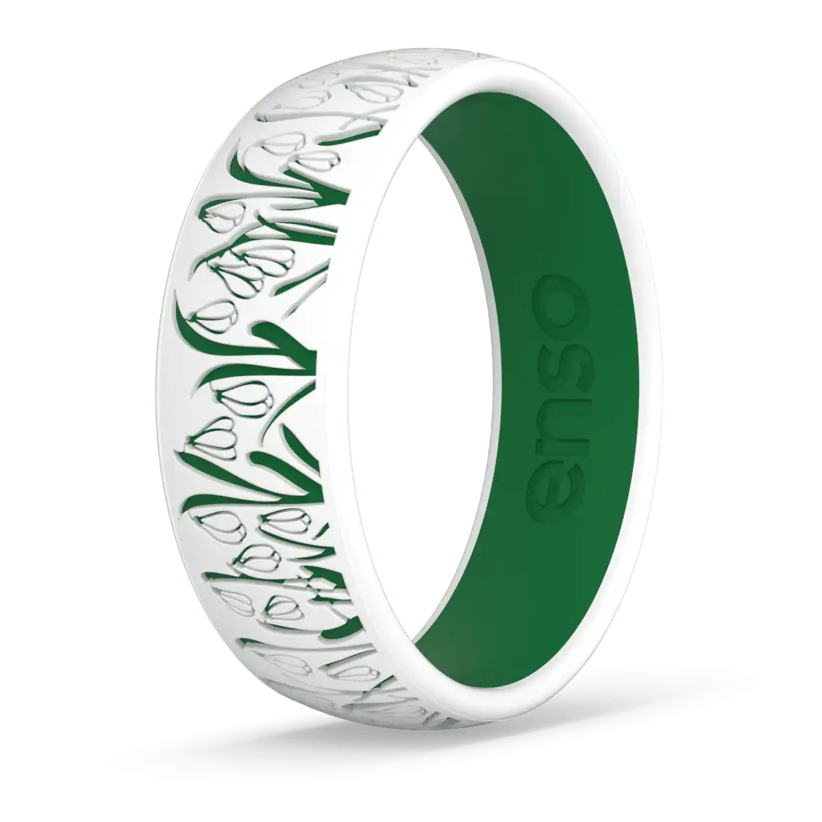 Snowdrops Ring - White