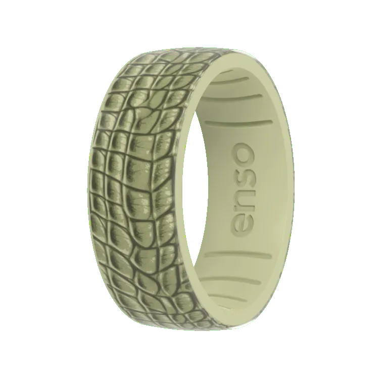 Animal Print Ring - Gator Skin