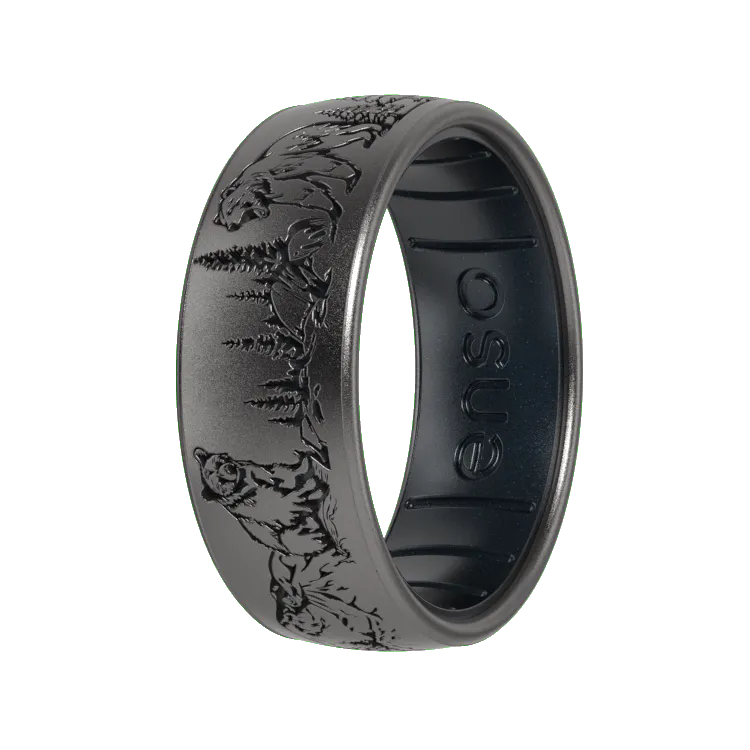 Grizzly Trail Ring - Platinum