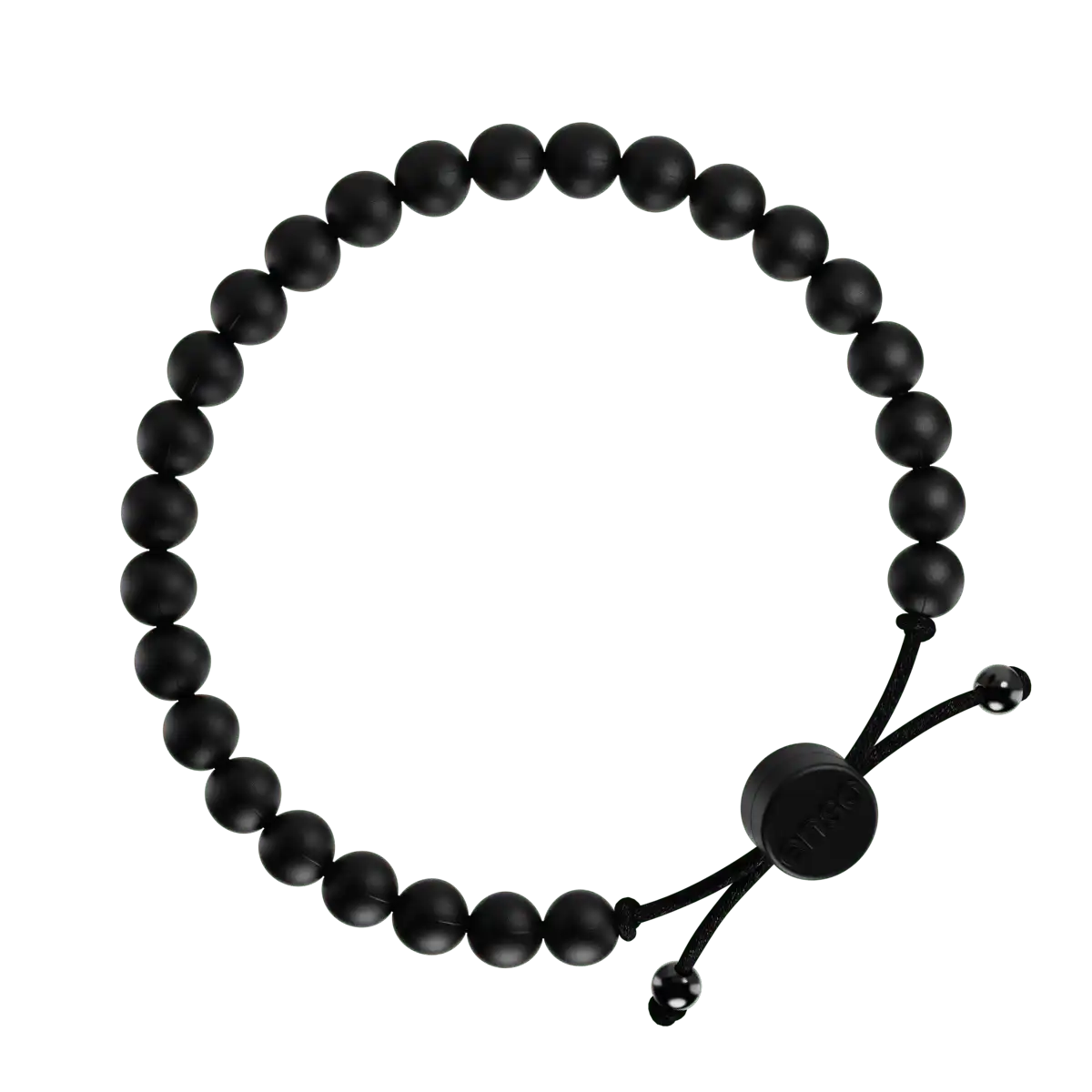 Slider Bracelet - Obsidian