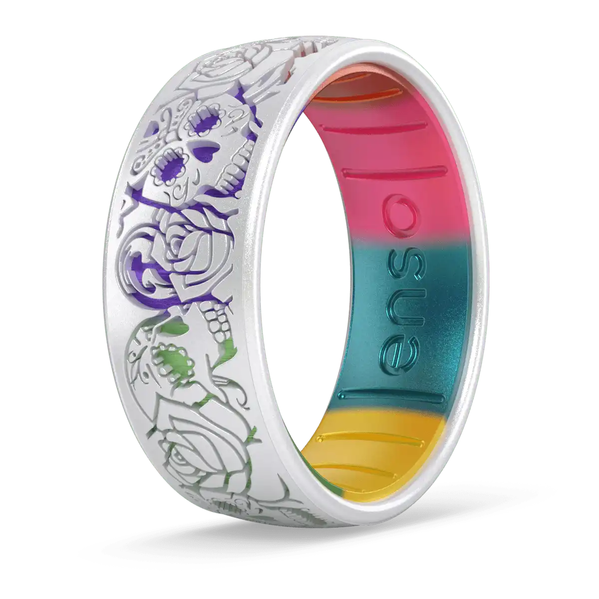 Skull Tango Ring - Pearl