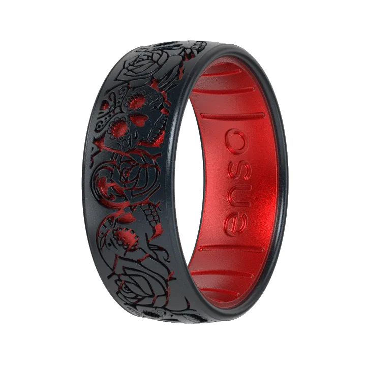 Skull Tango Ring - Black Pearl