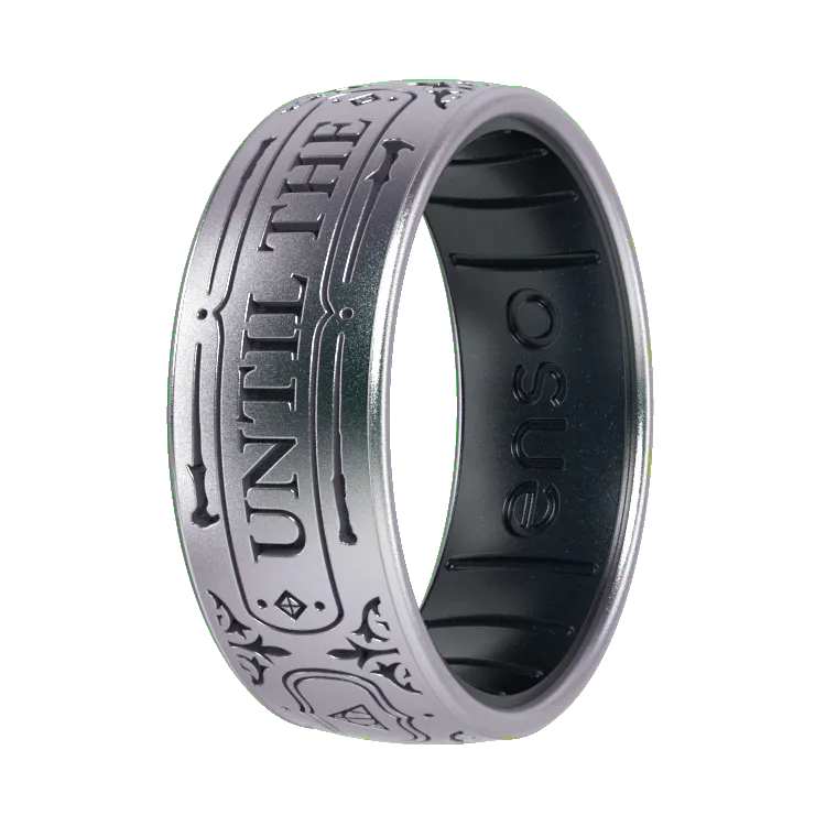 Until The Very End Harry Potter Ring - Icy Silver