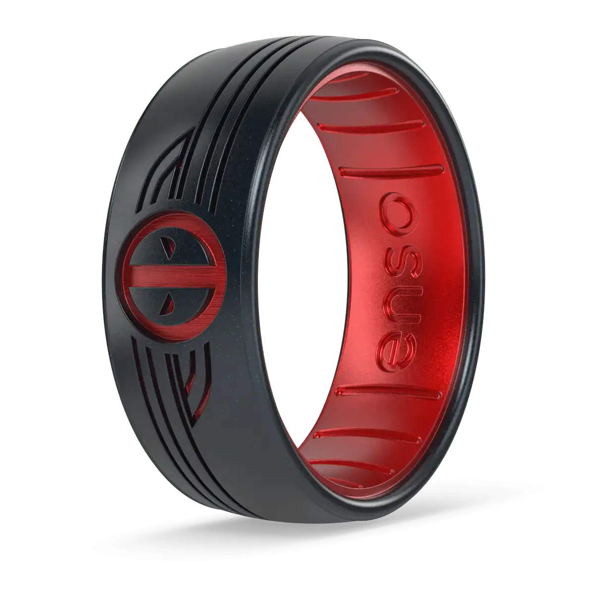 Deadpool Marvel Ring - Black Pearl