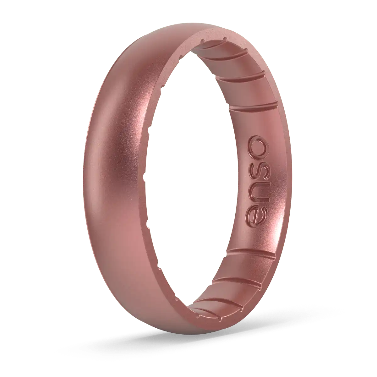 Thin Aura Ring - Nocturne Bloom