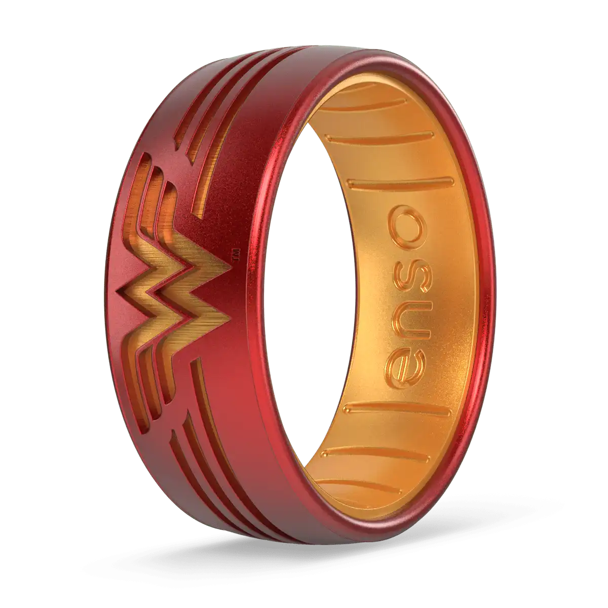 Wonder Woman DC Ring - Ruby