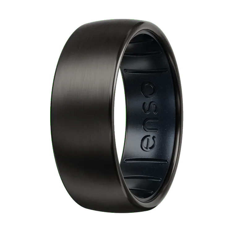 Metal Hybrid Ring - Black Zirconium