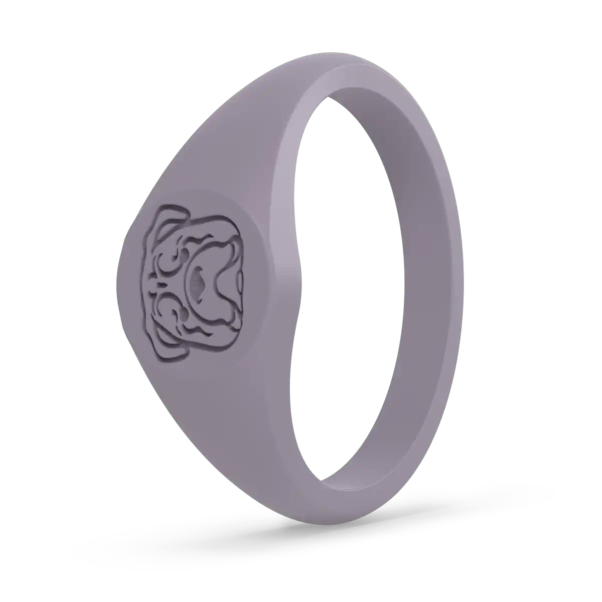 Bulldog Small Signet Ring