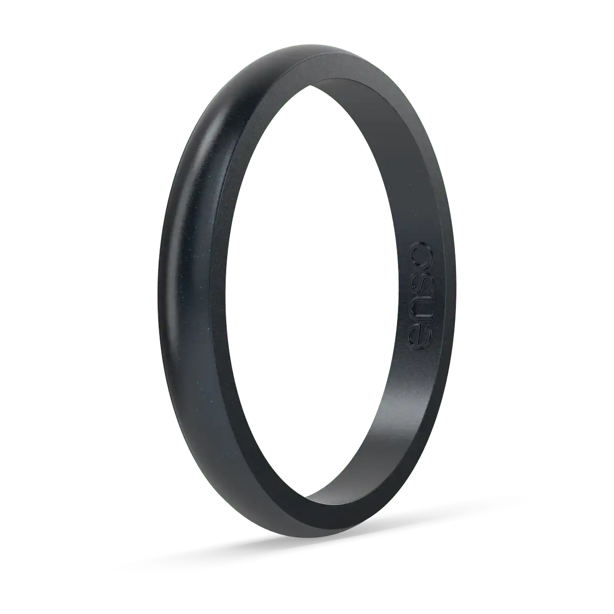 Halo Elements Ring - Black Pearl
