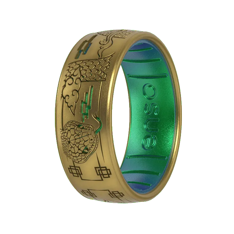 Year of the Snake Ring - Gold