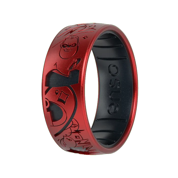 Mr. Incredible Inseparable Pixar Ring - Ruby