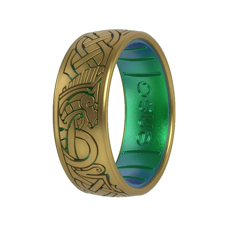 Ride to Helm's Deep The Lord of the Rings Ring - Antique Gold