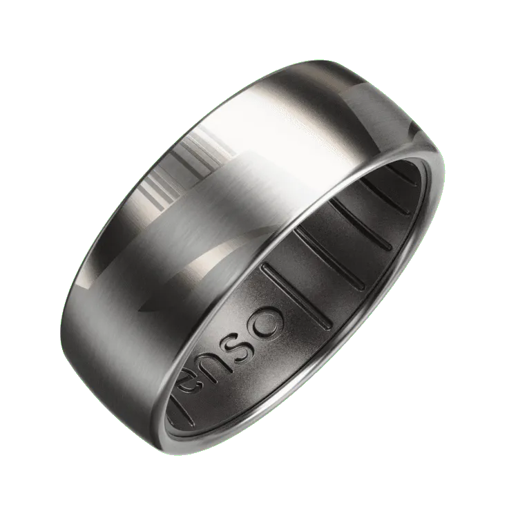The Mandalorian Helmet Star Wars™ Metal Hybrid Ring - Titanium