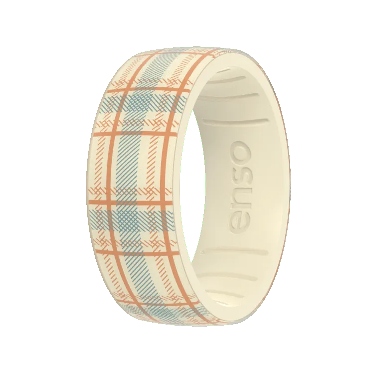 Creamy Tartan Ring - Creamy Tartan