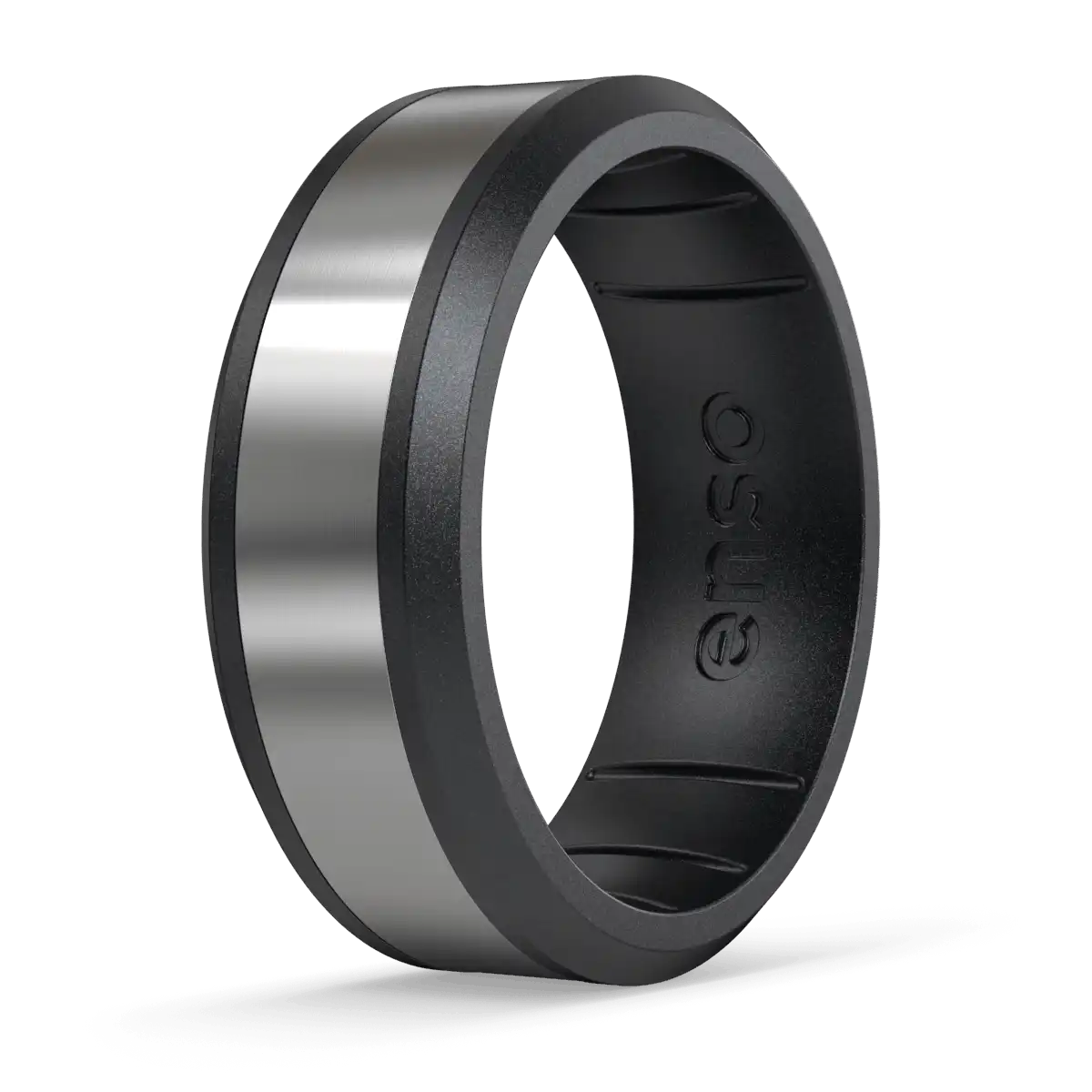 Axis Hybrid Ring - Brilliant Black & Titanium