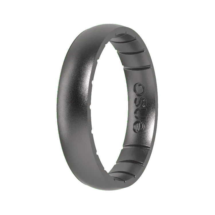 Thin Elements Ring - Platinum