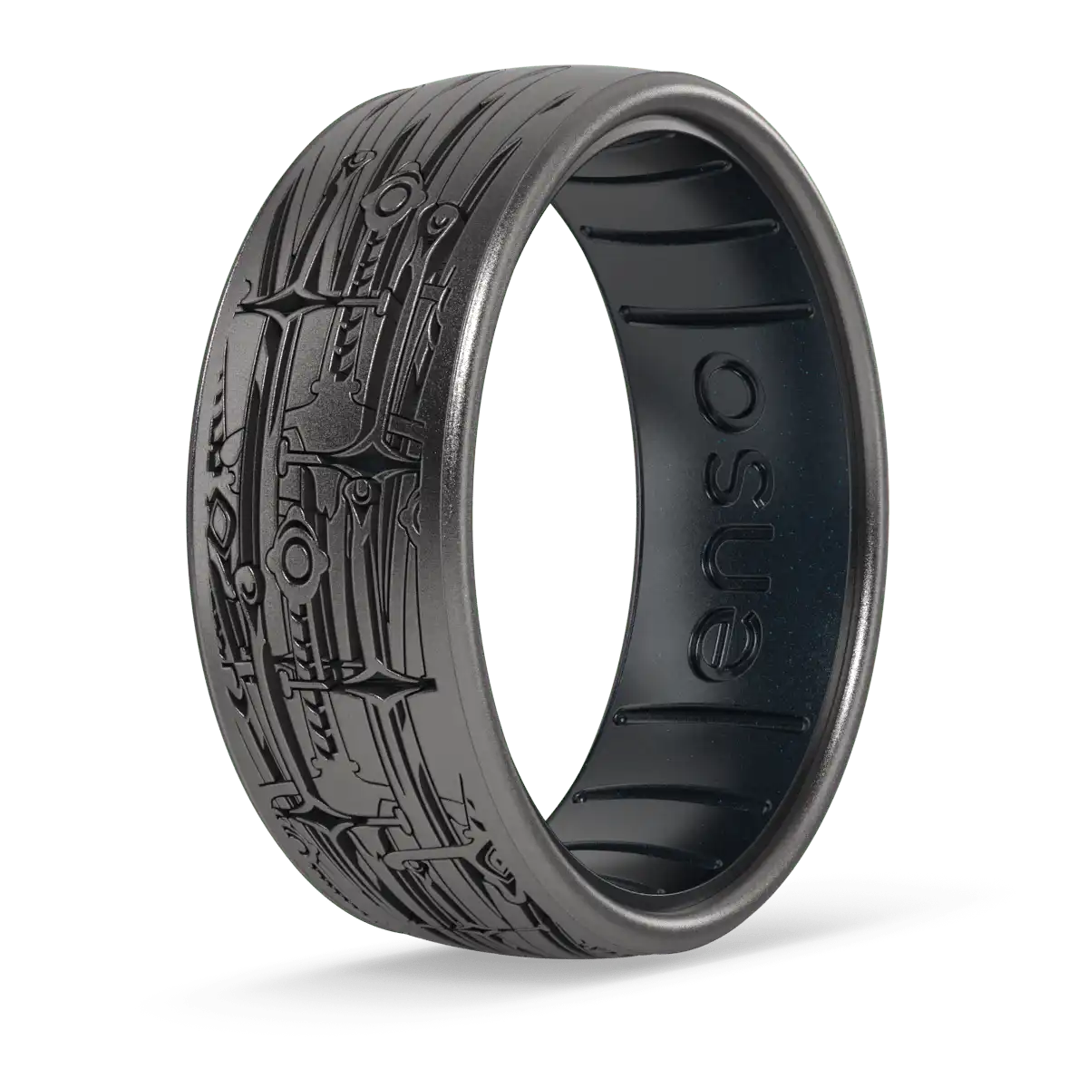 Iron Throne Game of Thrones Ring - Platinum