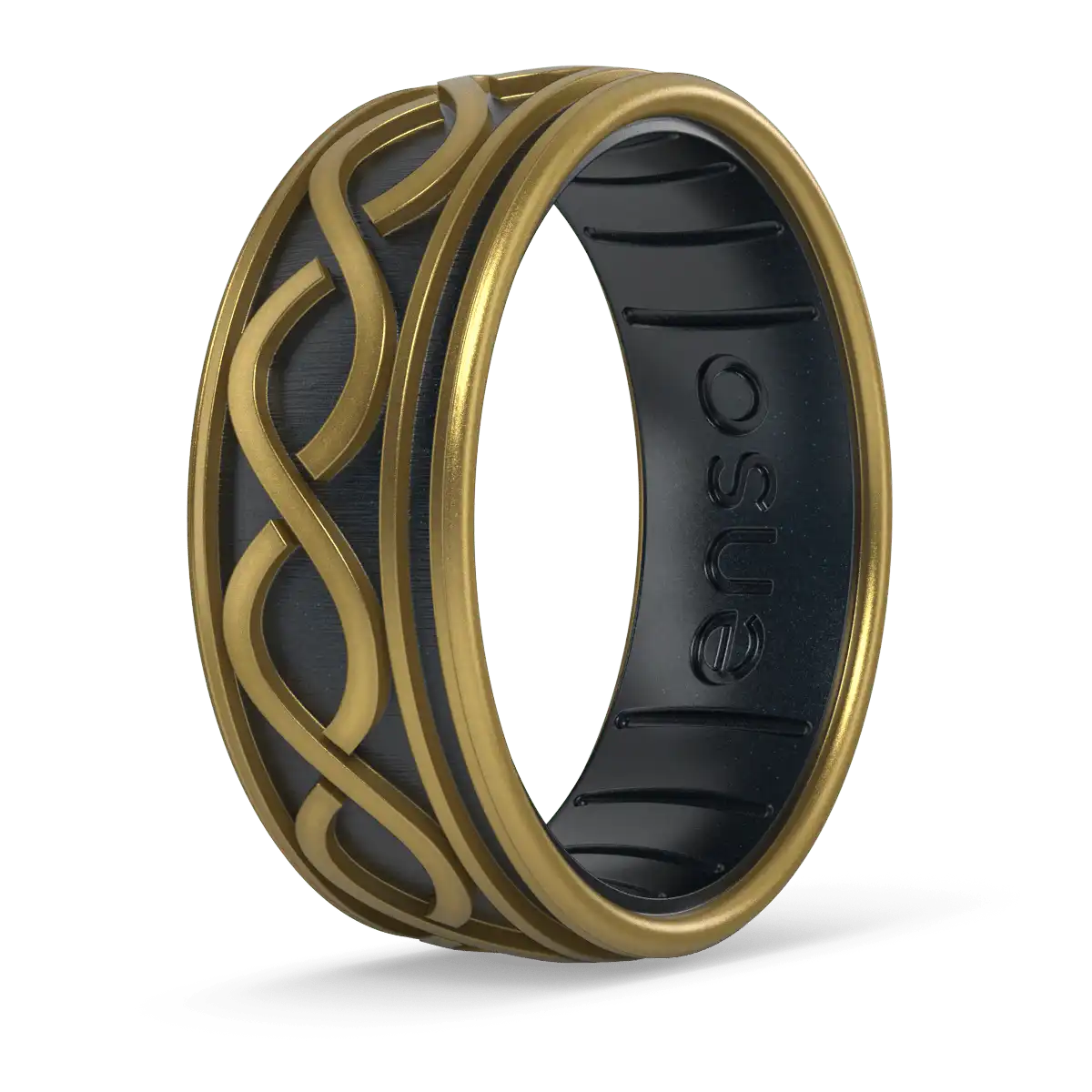 Aragorn's Devotion The Lord of the Rings Ring - Antique Gold