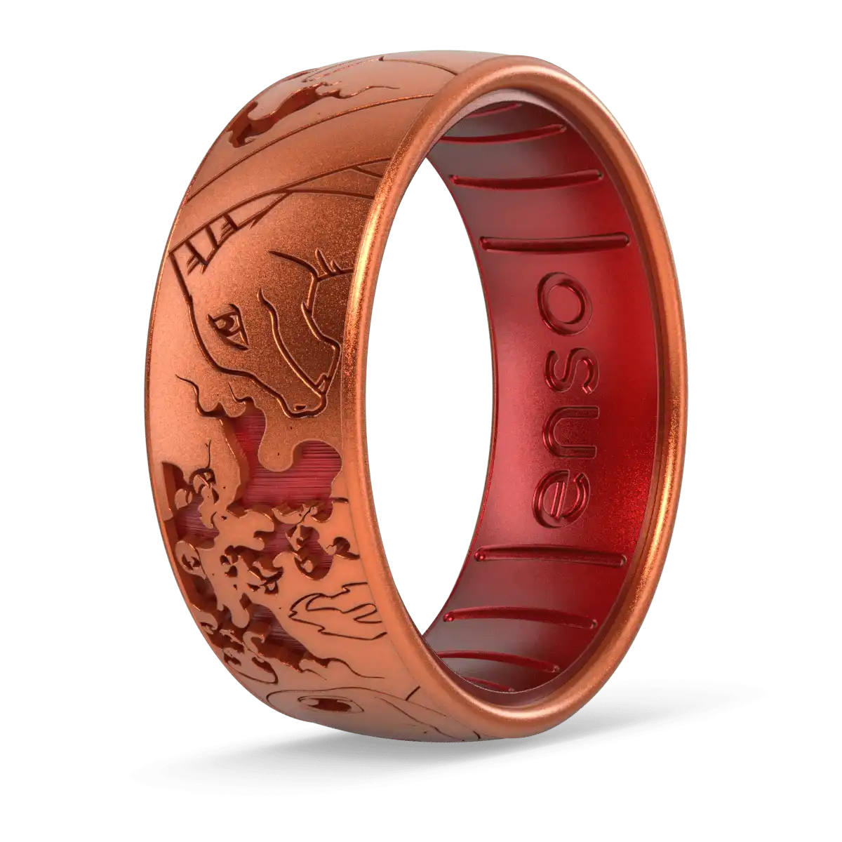 Evolve to Charizard Pokémon Ring - Rust Orange