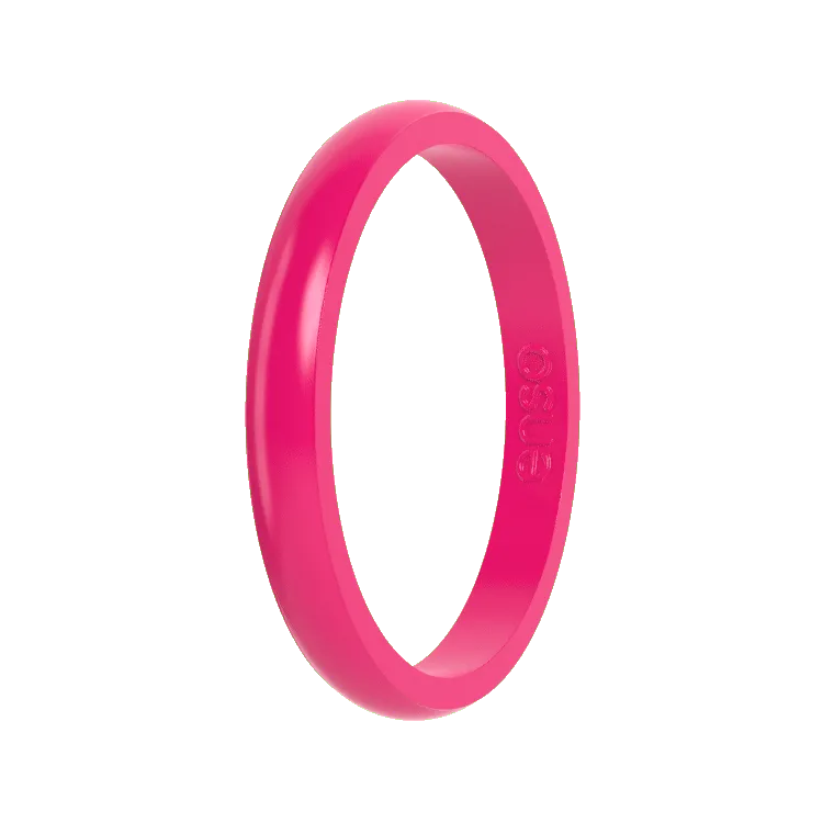 Stackable Ring - Plasma Pink